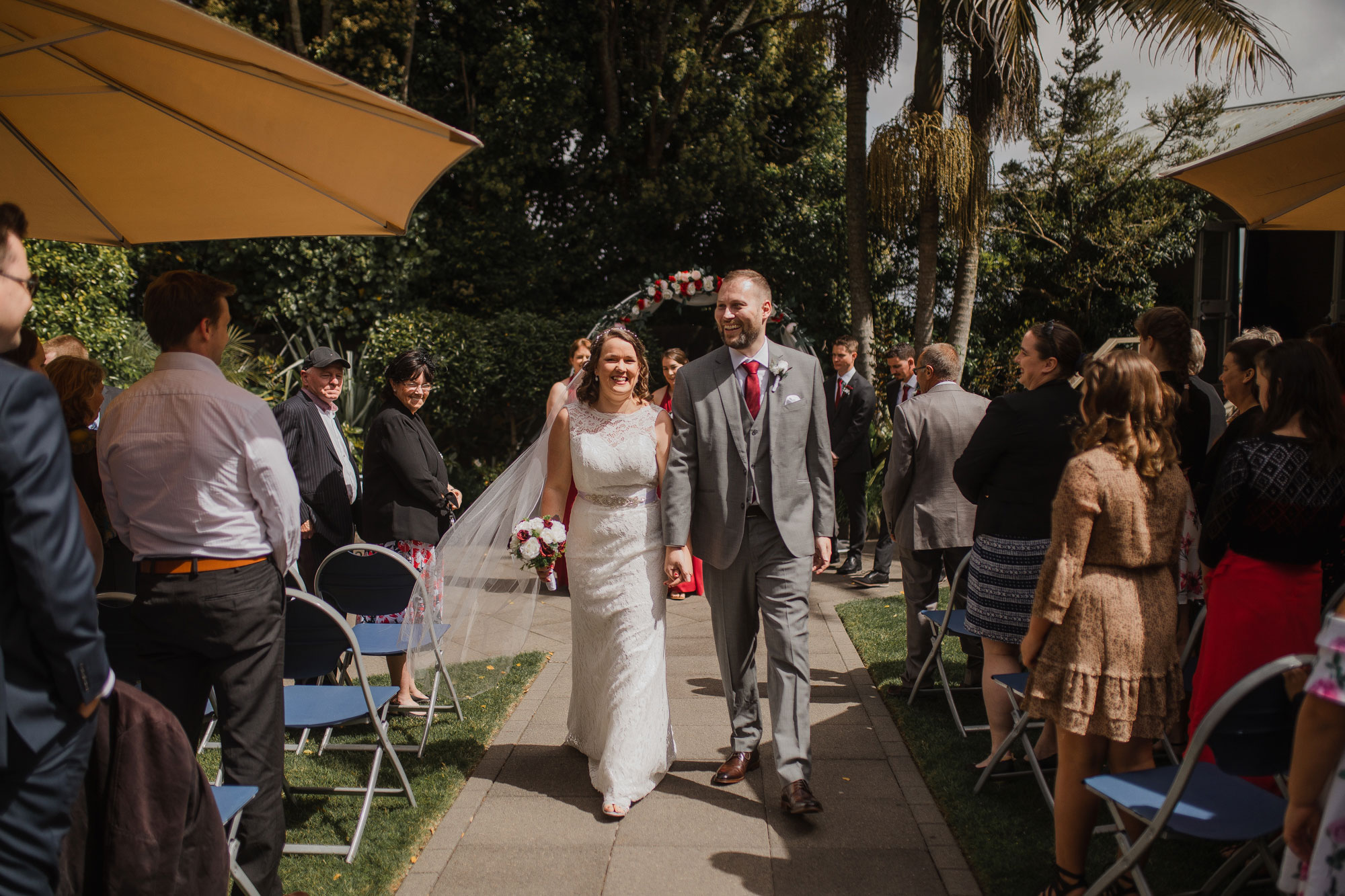 wedding recessional auckland venue