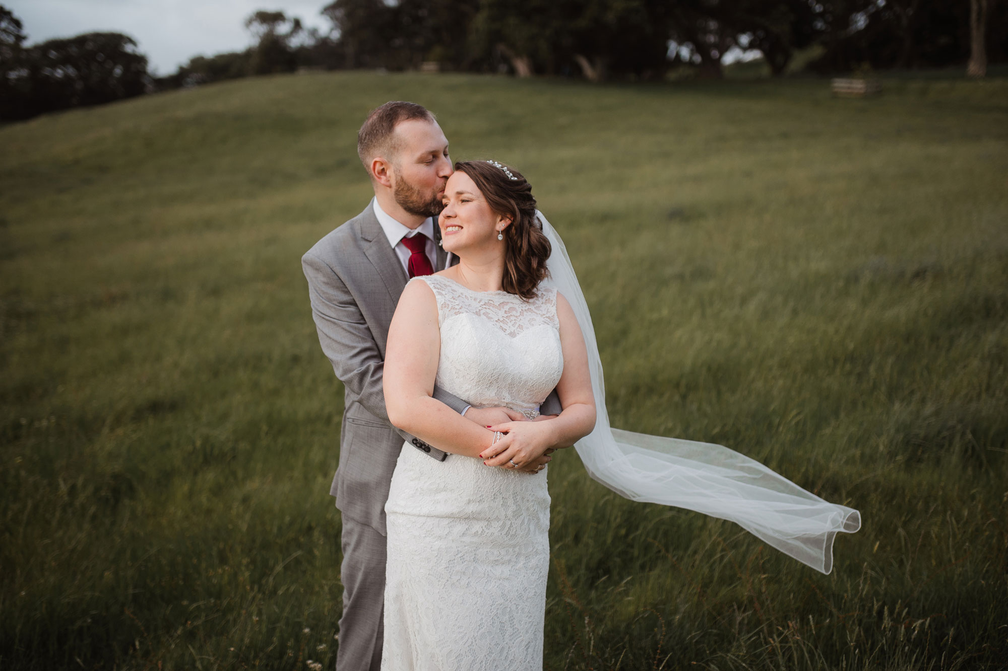 cornwall park wedding shoot