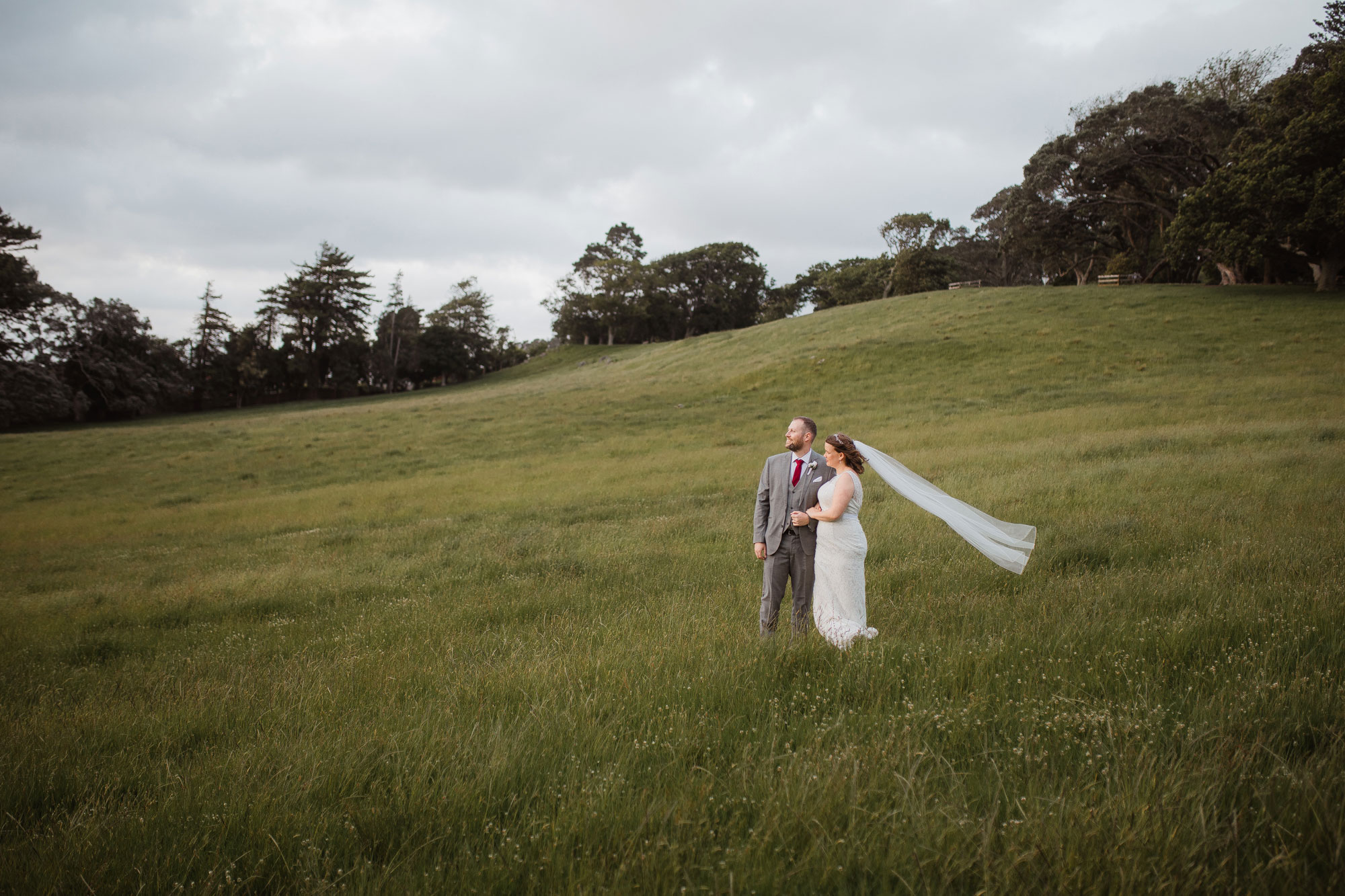 sorrento in the park wedding shoot