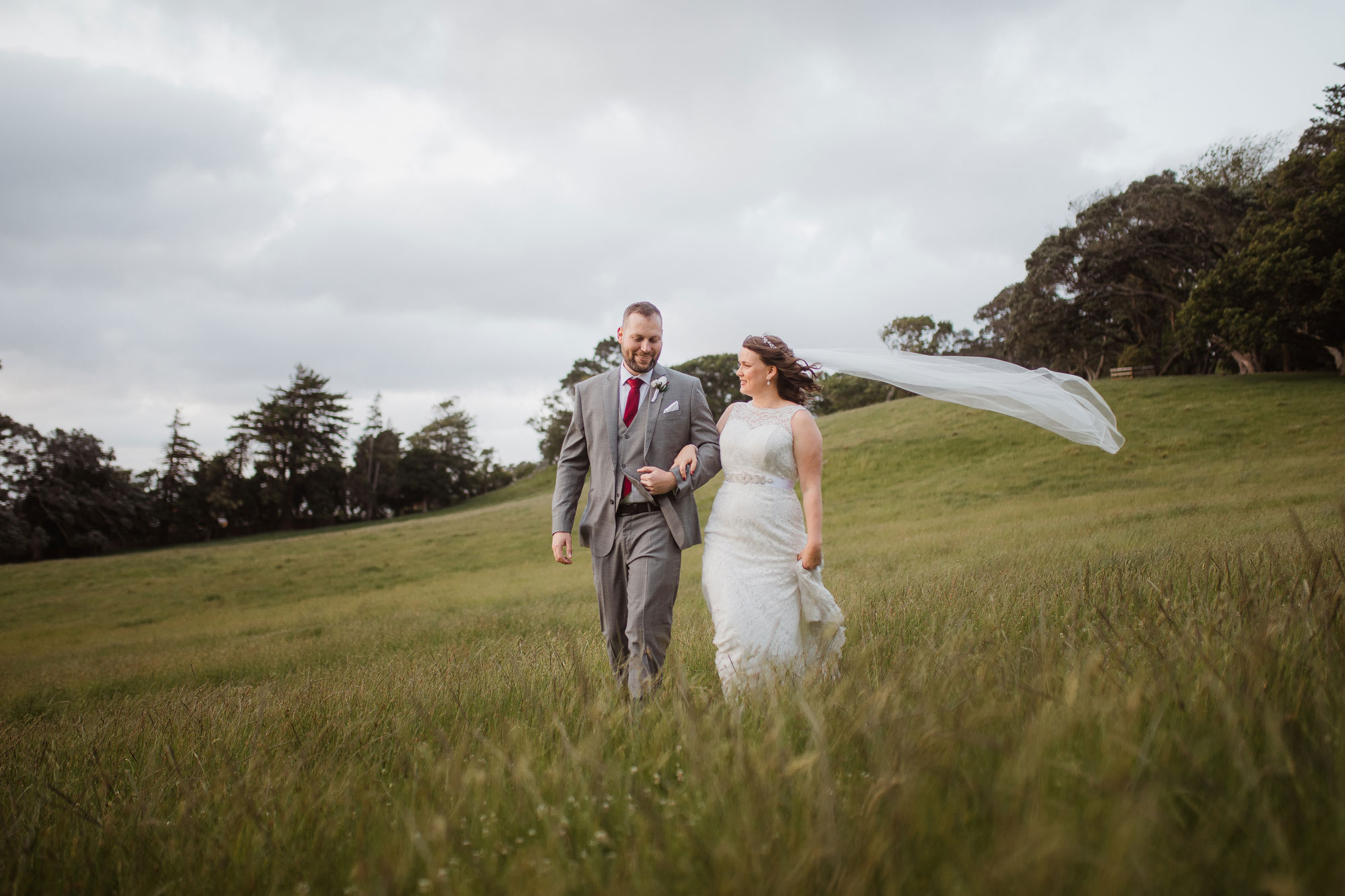 cornwall park auckland wedding shoot