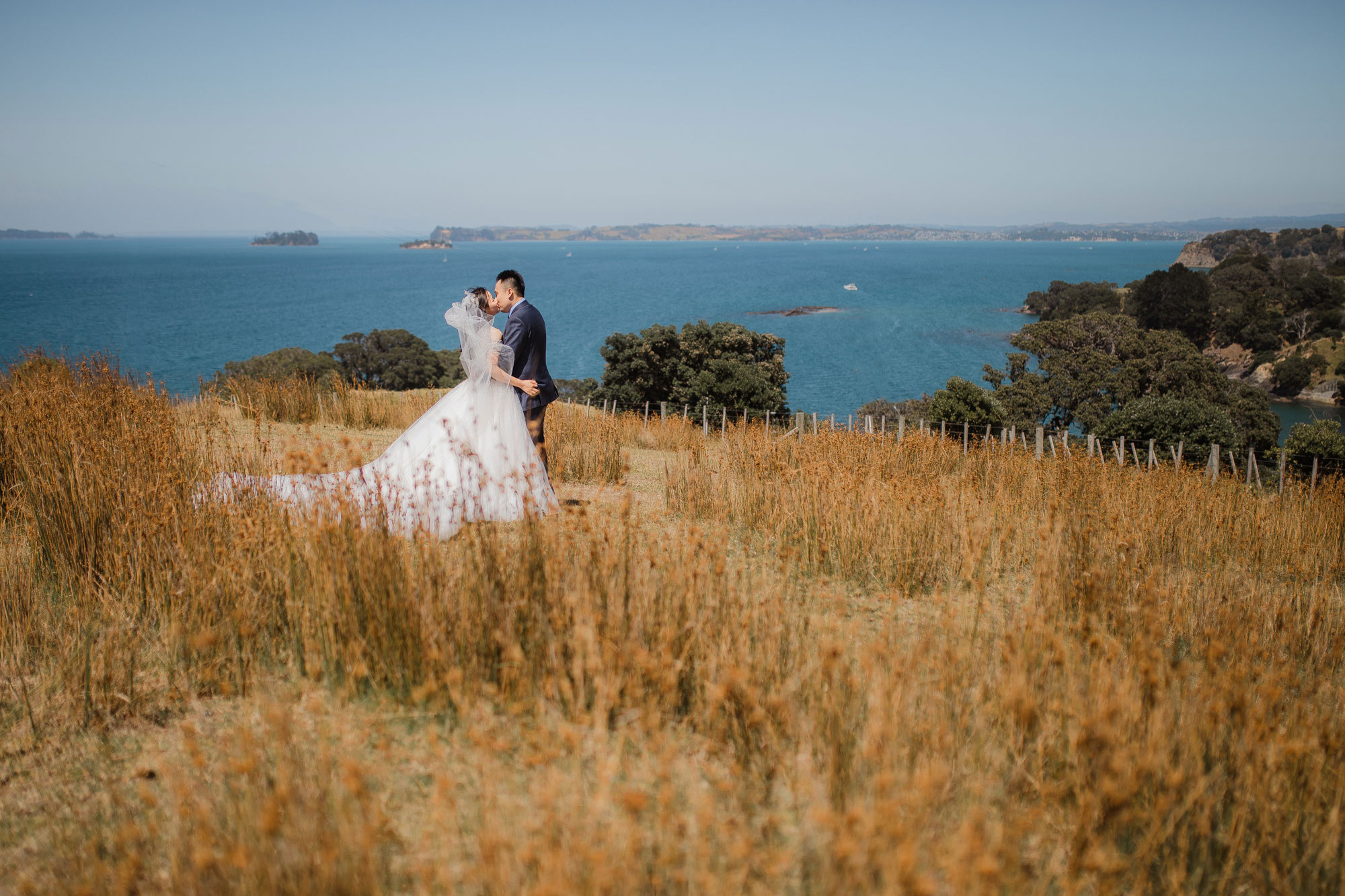 auckland tawharanui wedding photo shoot