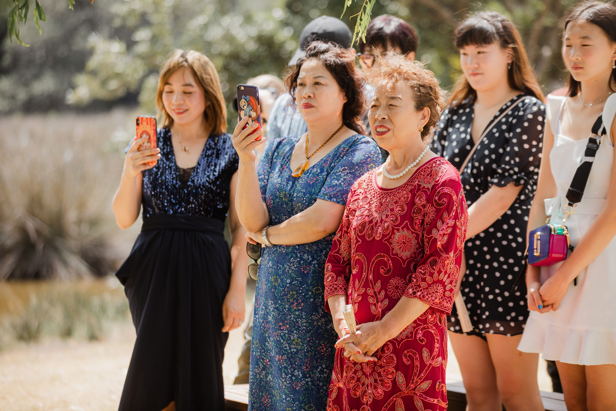 wedding guests