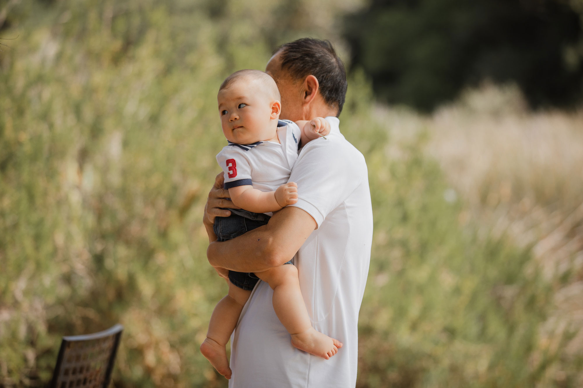 baby at the wedding