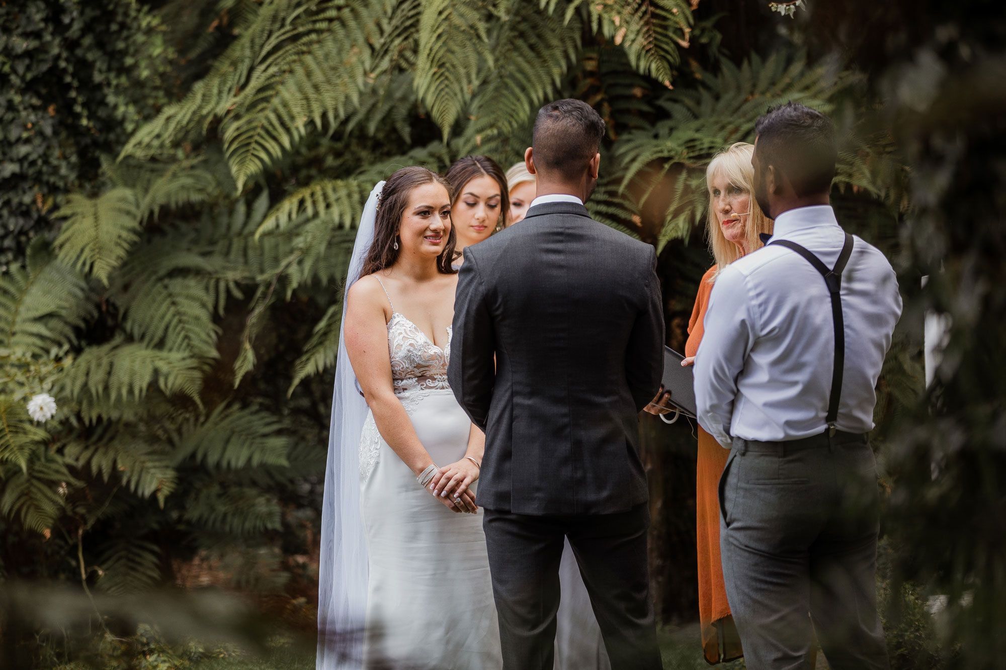 auckland wedding ceremony at tui hills