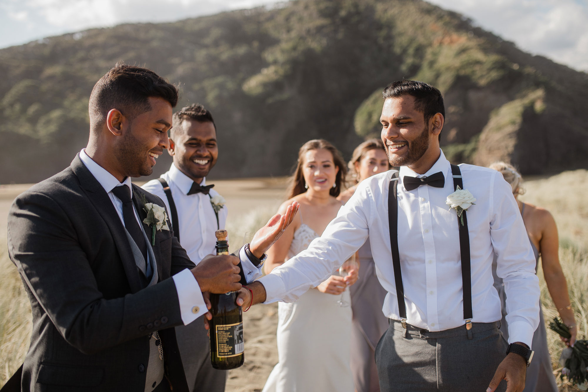 auckland bridal party