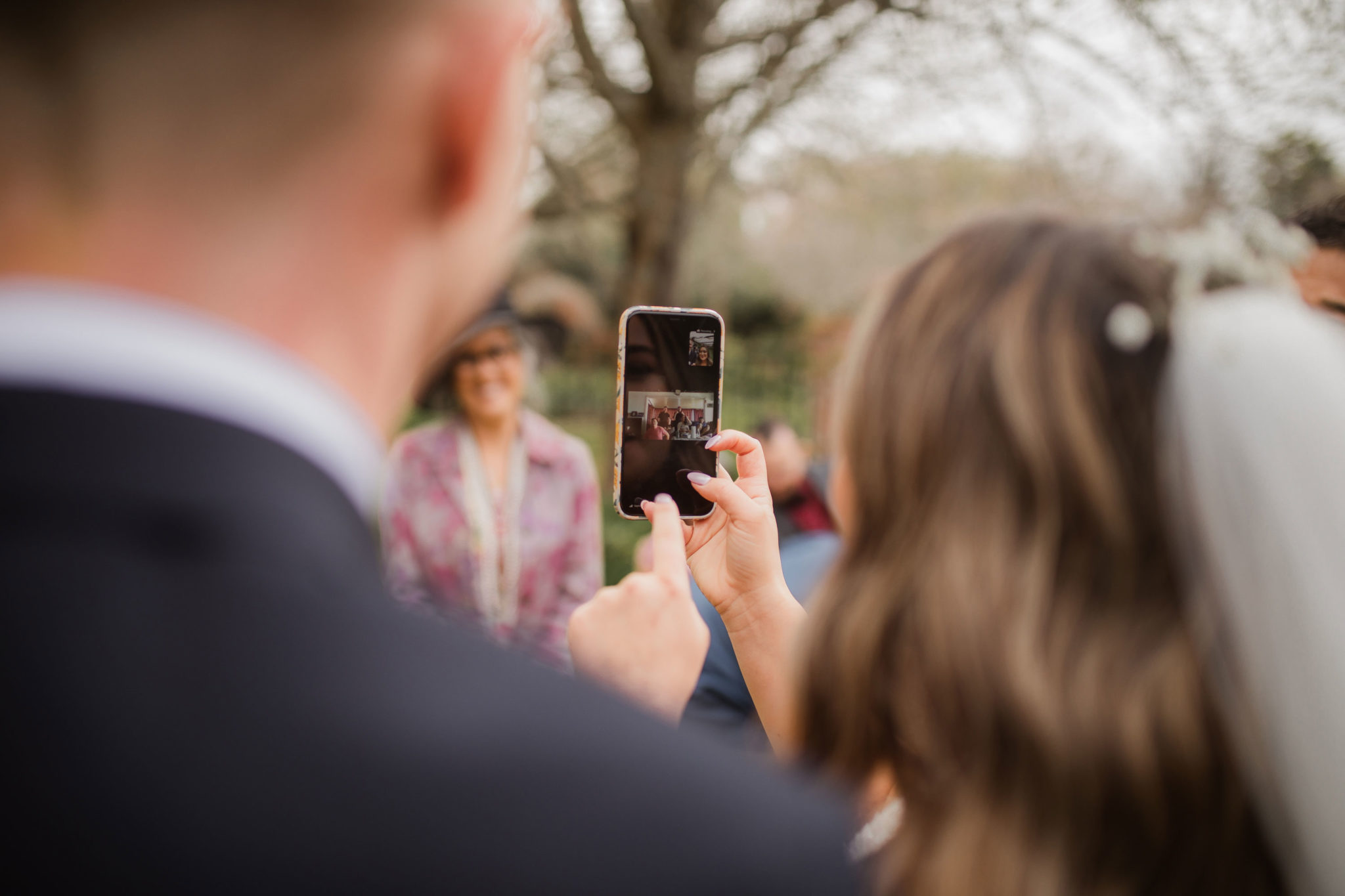 wedding face time