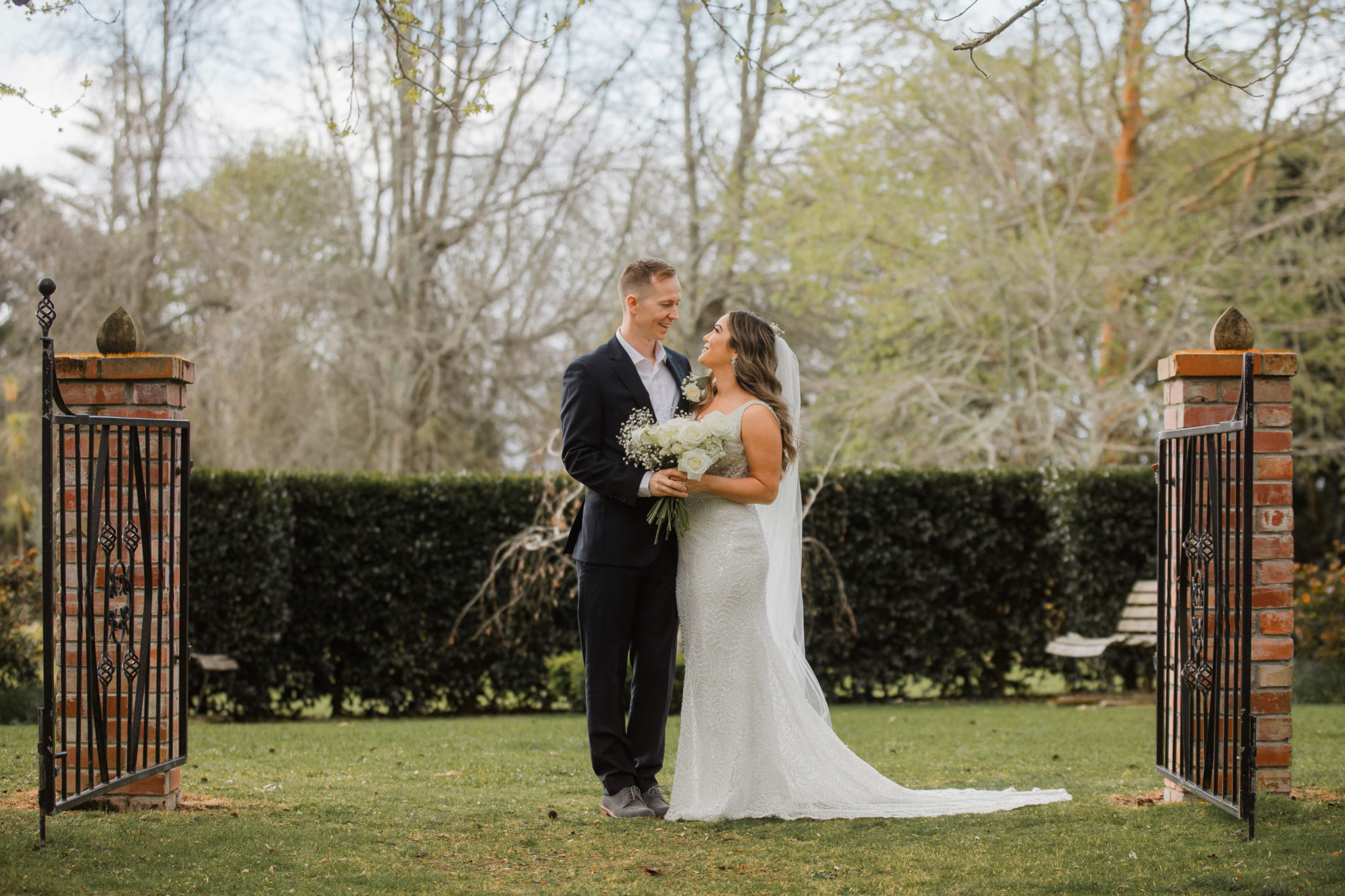 wedding couple photo st margarets cafe