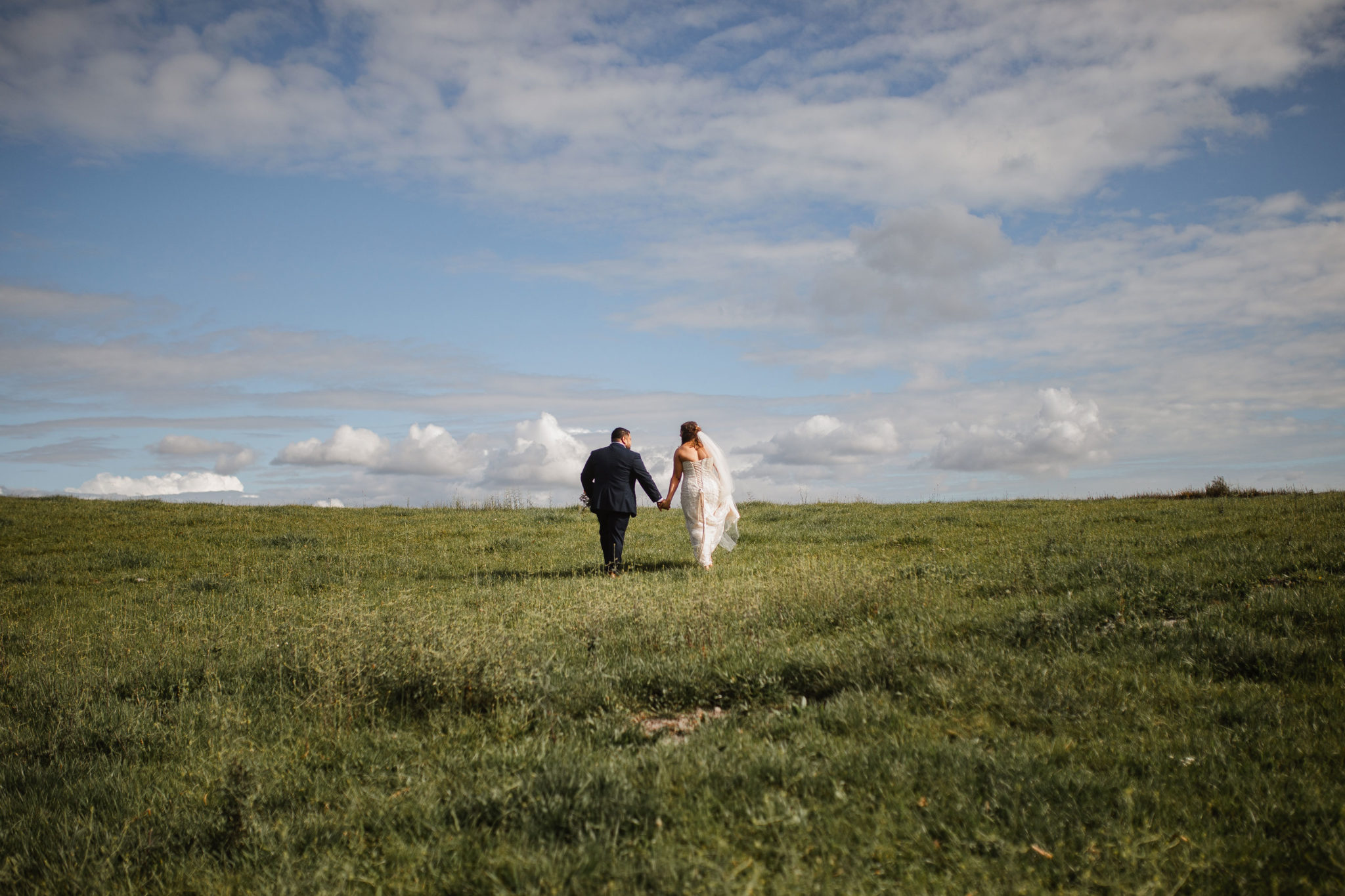 auckland wedding photo sunny day