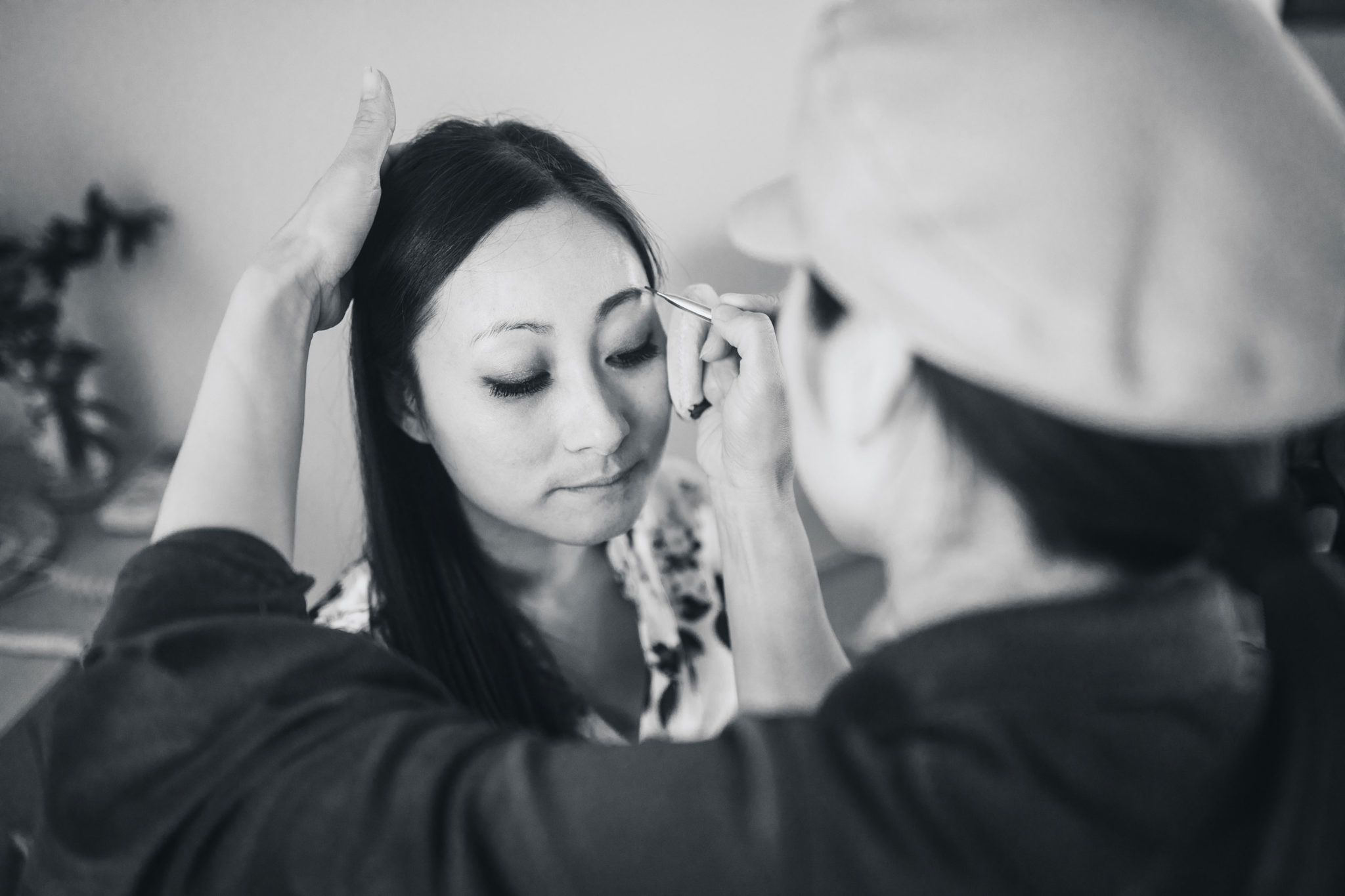 auckland bride getting ready