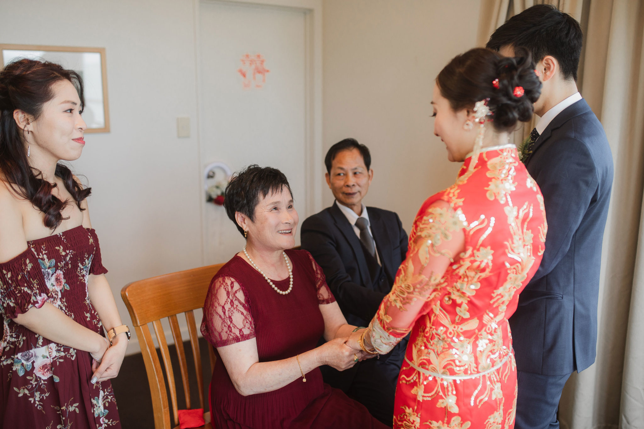 chinese tea ceremony mother of bride