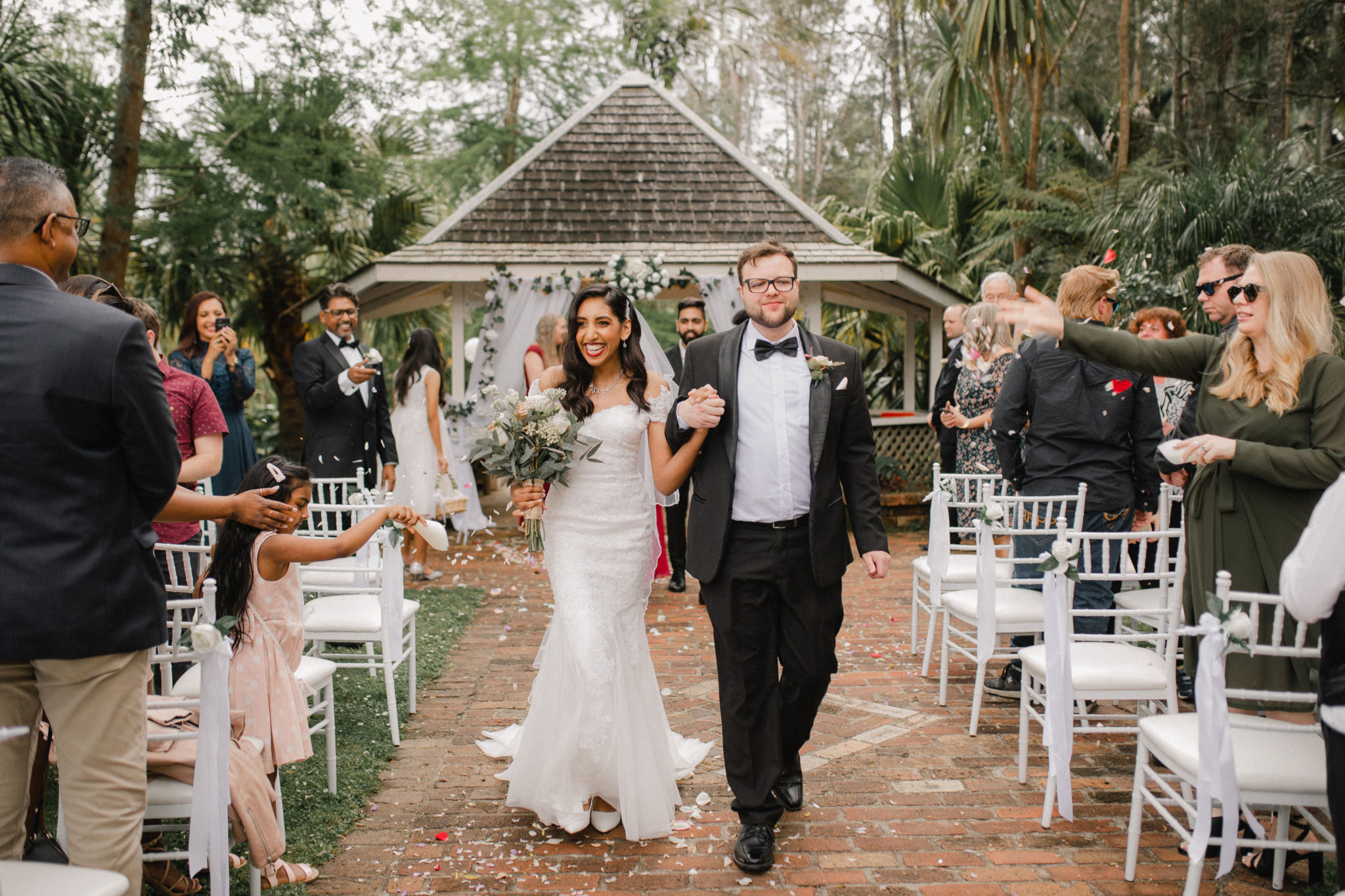 auckland settlers manor wedding recessional