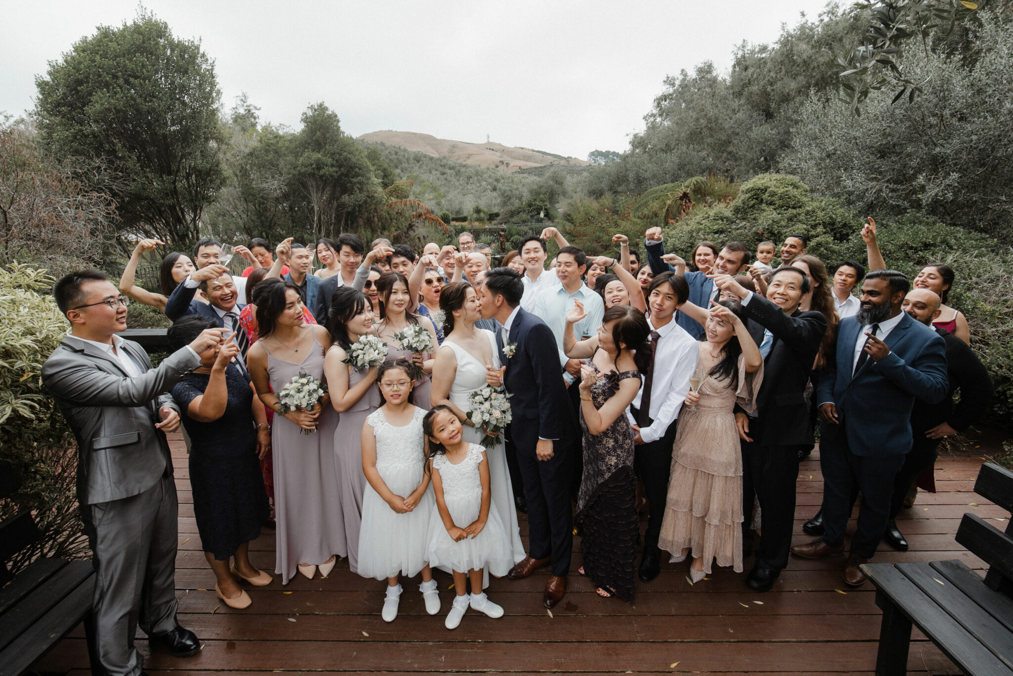 wedding guests photo