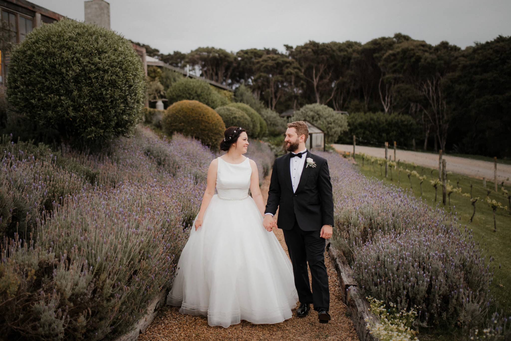mudbrick couple photos in the evening