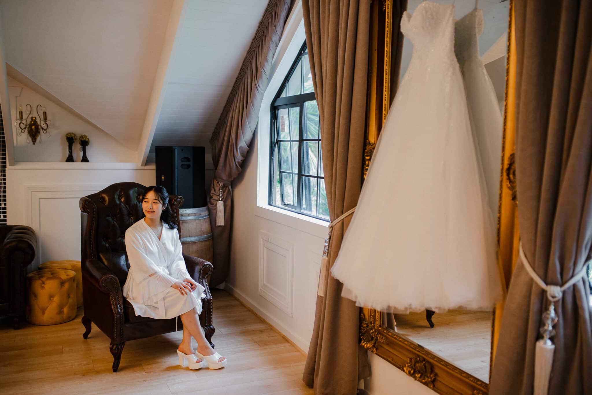 bride portrait at settlers manor