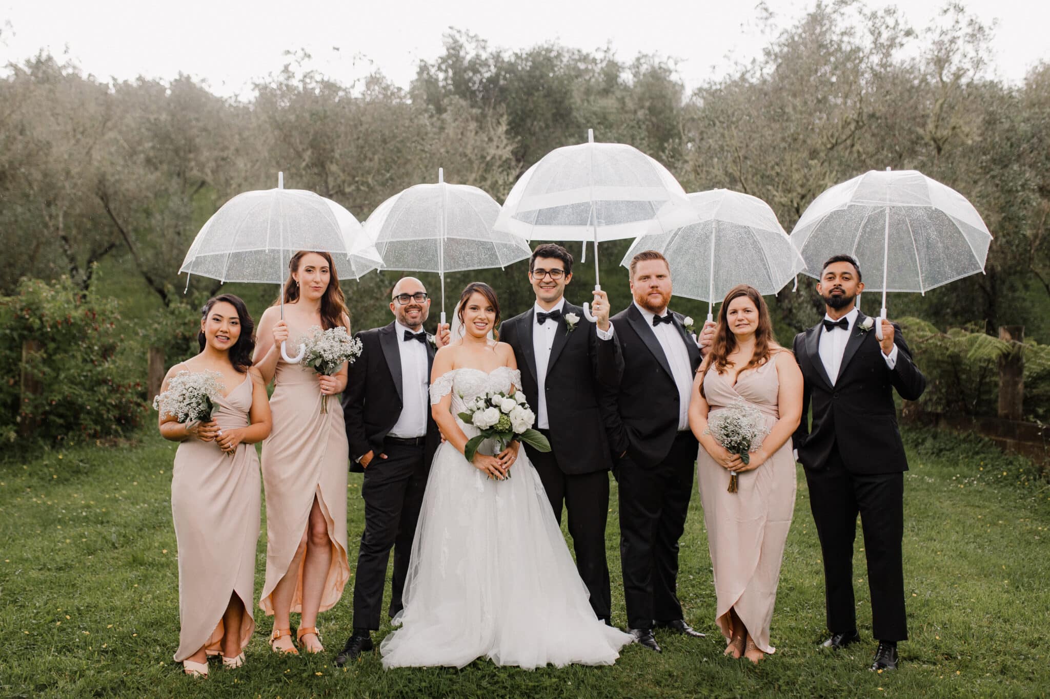 auckland bridal party